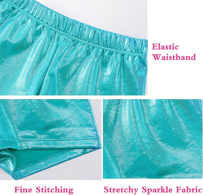 Sparkle Spandex Shorts